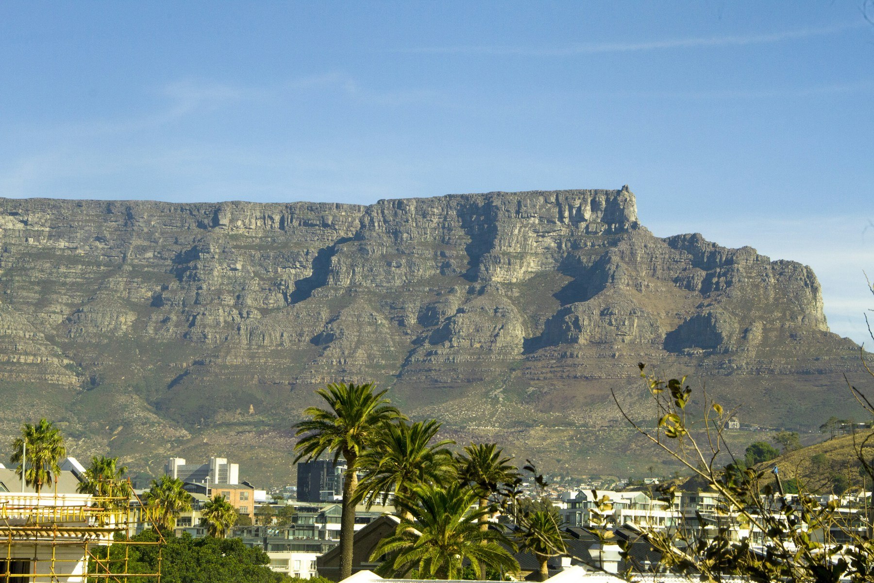Table Mountain from Table View, Cape Town, South Africa
